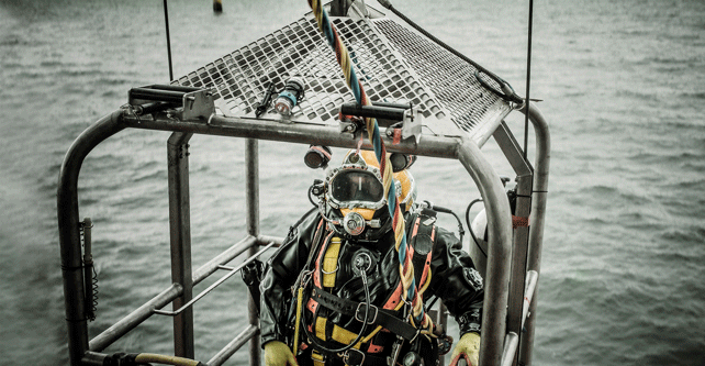 James Fisher Subtech diver